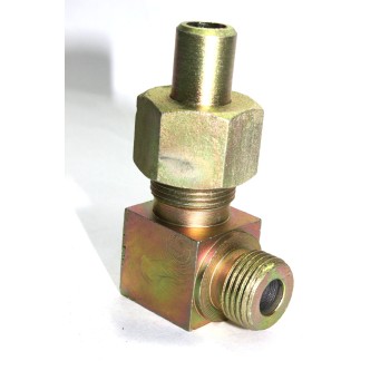MS Weldable Elbow Male Stud Couplin Parallel Hydraulic Connector With Welding B Nipple 90* Bend